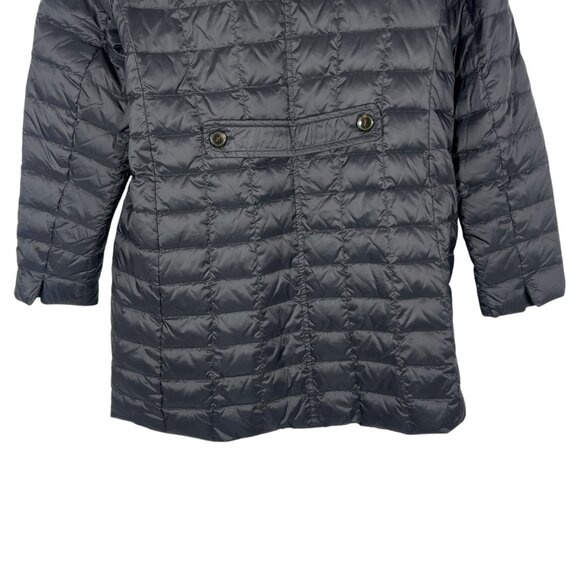 NWT Jones New York Quilted Reversible Down Duck Feather Coat in Black Size XL - Picture 7 of 10